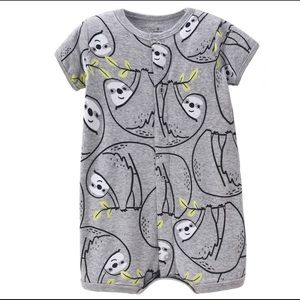 Sloths‎ boys romper